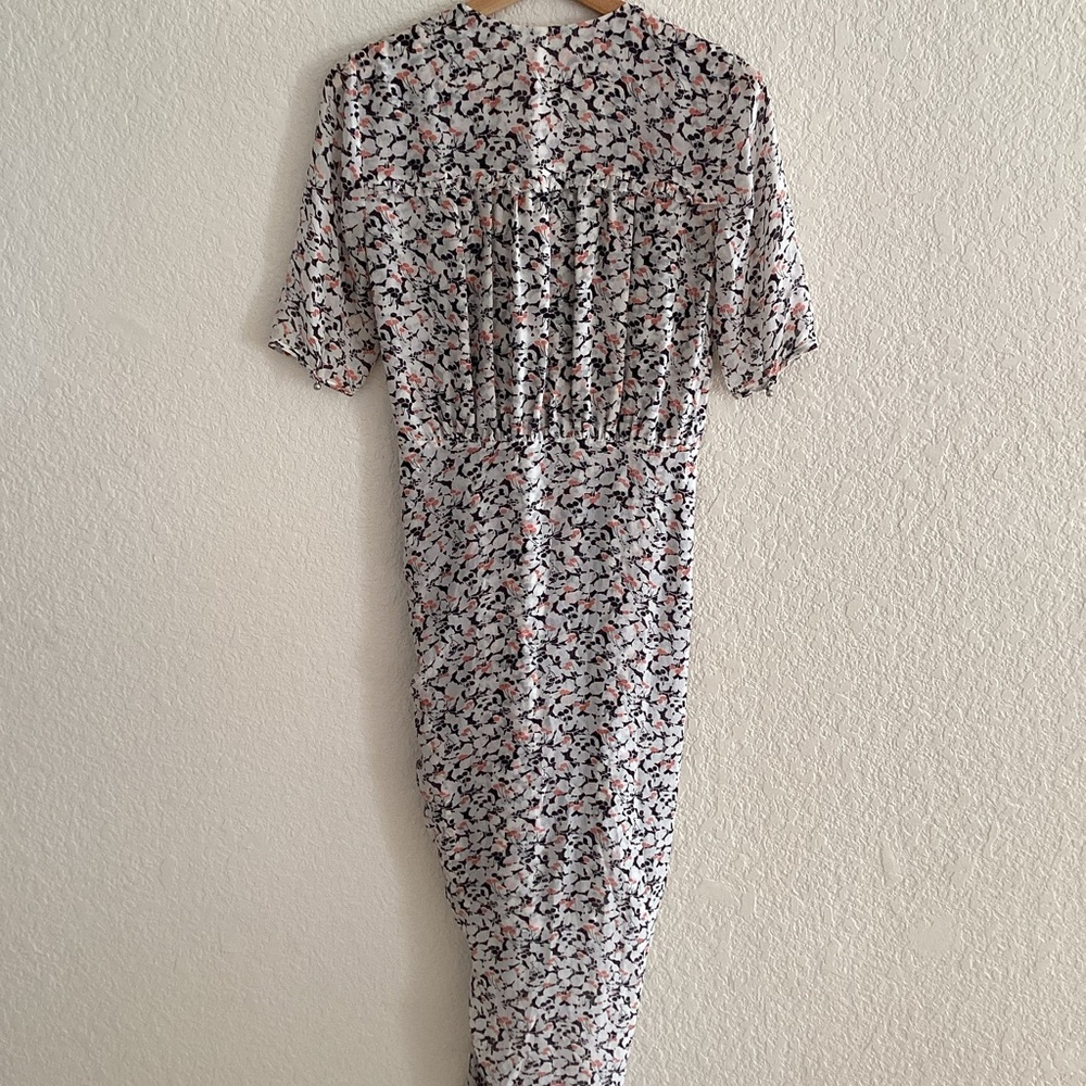 Veronica Beard Silk Print Brynlee Dress - Picture 3 of 5